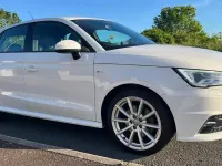 Used Audi A1 Sportback S-Line 2017 White Hatchback