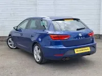 Used Seat Leon FR 150 HP (110 kW) 2020 Blue Estate