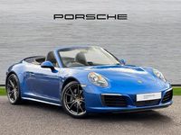 Used Porsche 911 370 HP (272 kW) 2016 Blue Cabriolet