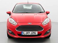 Used Ford Fiesta Zetec 82 HP (60 kW) 2017 Red Hatchback