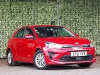 Used Kia Rio 2021 Red Hatchback