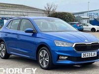 Used Skoda Fabia SE L 110 HP (80 kW) 2023 Blue Hatchback