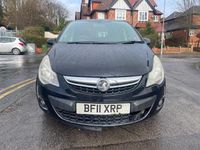 Used Vauxhall Corsa 85 HP (62 kW) 2011 Black Hatchback