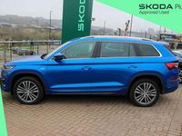 Used Skoda Kodiaq LAURIN & KLEMENT 196 HP (144 kW) 2023 Race blue metallic SUV