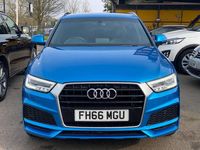 Used Audi Q3 S-Line 150 HP (110 kW) 2016 Blue SUV