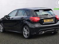 Used Mercedes A160 AMG line 102 HP (75 kW) 2018 Black Hatchback