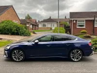 Used Audi S5 Sportback Comfort 2020 Blue Hatchback