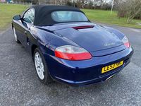 Used Porsche 986 Boxster 228 HP (167 kW) 2003 Blue Cabriolet