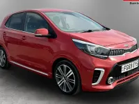 Used Kia Picanto GT-Line 84 HP (61 kW) 2019 Red Hatchback