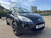 Used Ford Ka 69 HP (50 kW) 2014 Black Hatchback