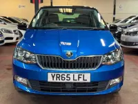 Used Skoda Fabia SE L 2015 Blue Hatchback
