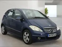 Usado Mercedes A150 Avantgarde 95 HP (69 kW) 2008 Azul Citadino