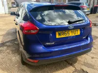 Used Ford Focus Titanium X 125 HP (91 kW) 2015 Blue Hatchback