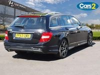 Begagnad Mercedes C220 AMG 2014 Svart Kombi