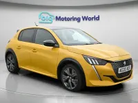 Used Peugeot 208 GT-line 131 HP (96 kW) 2020 Yellow Hatchback
