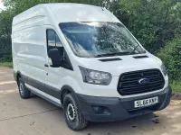Used Ford Transit 105 HP (77 kW) 2016 White Van