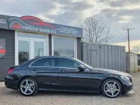 Begagnad Mercedes C220 AMG line 170 HK (125 kW) 2017 Svart Sedan