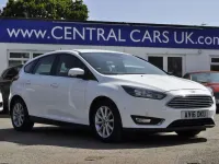 Used Ford Focus Titanium 2016 White Hatchback