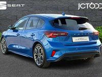 Used Ford Focus ST-Line X 123 HP (90 kW) 2024 Blue Hatchback
