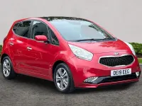 Used Kia Venga 125 HP (91 kW) 2019 Red Hatchback