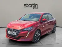 Used Peugeot 208 Allure Premium 99 HP (72 kW) 2021 Red Hatchback