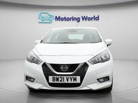 Used Nissan Micra Acenta 92 HP (67 kW) 2021 White Hatchback