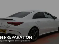 Used Mercedes CLA45 AMG AMG 421 HP (309 kW) 2021 White Coupe
