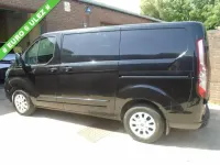 Used Ford Transit Custom Limited 130 HP (95 kW) 2020 Black Van