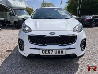 Begagnad Kia Sportage 130 HK (95 kW) 2018 Vit SUV