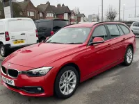 Used BMW 320 Comfort Edition 181 HP (133 kW) 2016 Red Estate