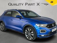 Used VW T-Roc R-line 190 HP (139 kW) 2020 Blue SUV