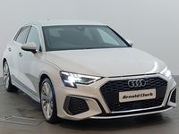 Used Audi A3 S-Line 110 HP (80 kW) 2023 White Sedan