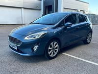 Used Ford Fiesta Titanium 2018 Blue Hatchback