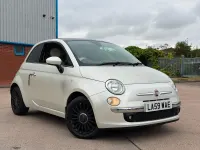 Used Fiat 500 Lounge 69 HP (50 kW) 2013 White Hatchback