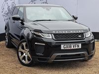 Used Land Rover Range Rover evoque HSE Dynamic 2018 Black Estate