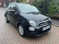 Used Fiat 500 Pop 69 HP (50 kW) 2016 Black Hatchback