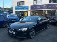 Used Audi A4 Black Edition 150 HP (110 kW) 2017 Black Sedan