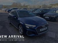 Used Audi A3 S-Line 108 HP (79 kW) 2023 Blue Sedan
