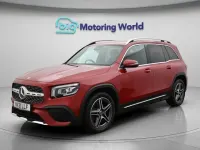 Used Mercedes GLB200 AMG line 163 HP (119 kW) 2021 Red SUV