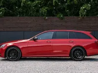 Used Mercedes E220 AMG line 2020 Red Estate