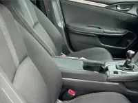 Used Honda Civic SR 126 HP (92 kW) 2018 Crystal black Hatchback