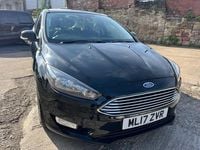 Used Ford Focus Titanium 120 HP (88 kW) 2017 Black Hatchback