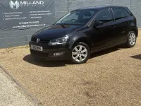 Used VW Polo Match 60 HP (44 kW) 2012 Black Hatchback