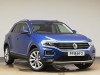 Used VW T-Roc SEL 150 HP (110 kW) 2018 Blue SUV