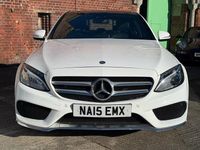 Used Mercedes C300 AMG Line Premium Plus 2015 White Sedan