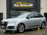 Używany Audi Q7 Black Edition 286 KM (210 kW) 2019 Srebrny SUV