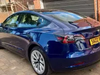 Used Tesla Model 3 Long Range AWD 366 kW (498 HP) 2022 Blue Sedan