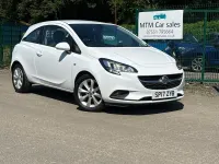 Used Vauxhall Corsa 90 HP (66 kW) 2017 White Hatchback