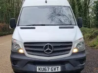 Used Mercedes Sprinter 140 HP (102 kW) 2017 White Van