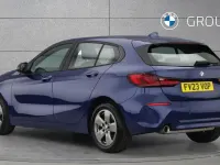 Used BMW 118 Comfort Edition 136 HP (100 kW) 2023 Blue Hatchback